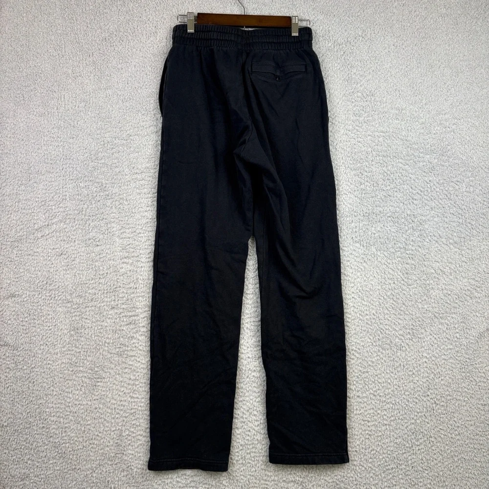 Under Armour Sweatpants Mens Small Black Fleece Joggers Training Gym Workout